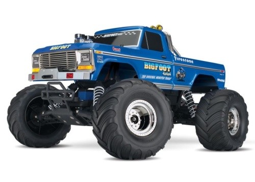Traxxas bigfoot blau - bigfoot, 1/10