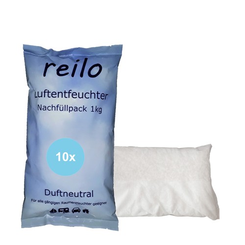 10x 1kg reilo - , luftentfeuchter