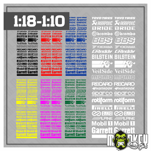 Sponsoren sticker set - sponsoren,